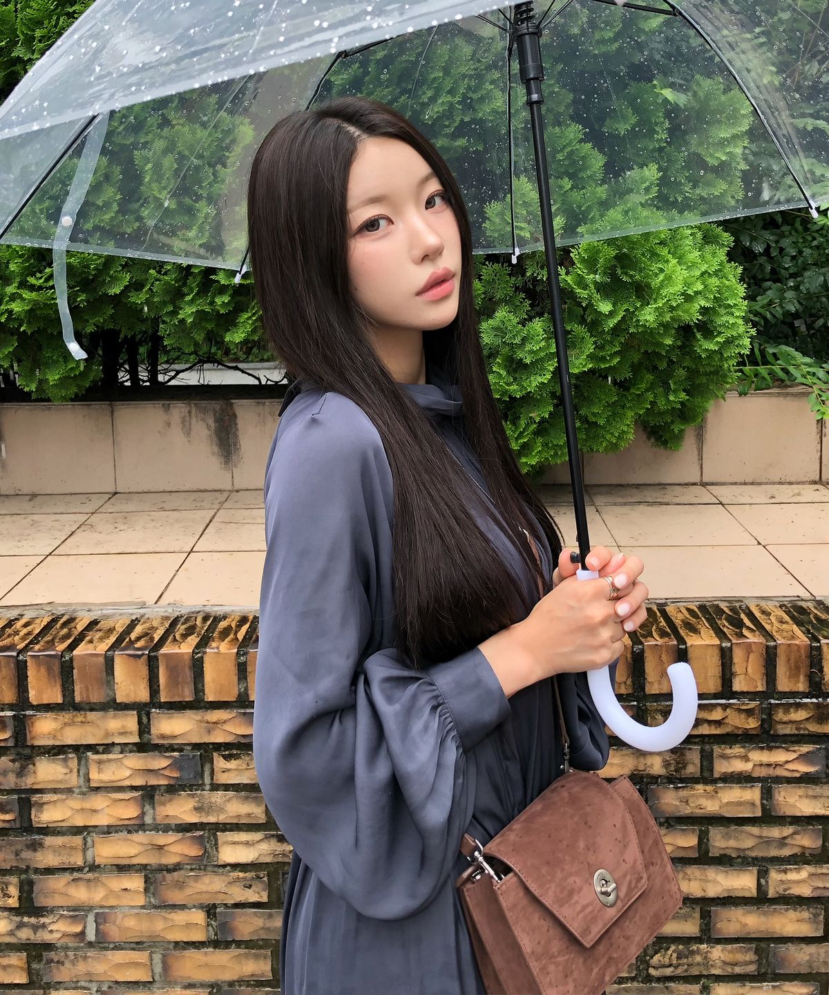 키시닝(KISYNING) Suede Travel Big-Bag (Deep Brown)