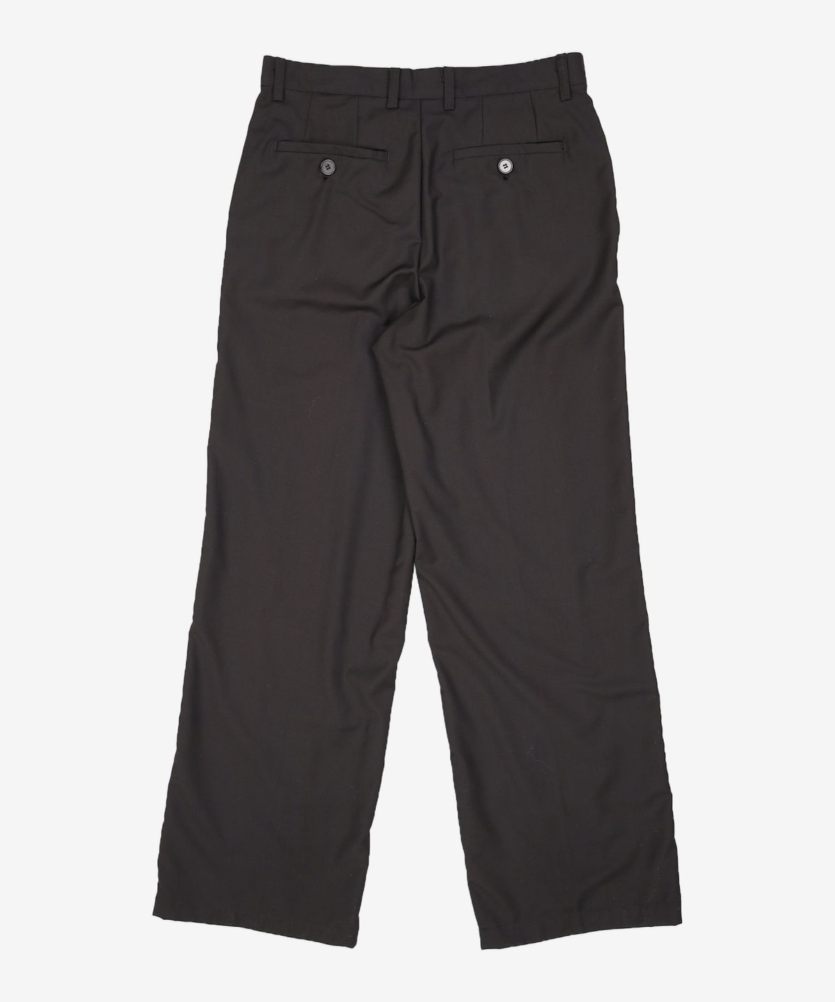 노매뉴얼(NOMANUAL) OPEN TUCK PANTS - BLACK M