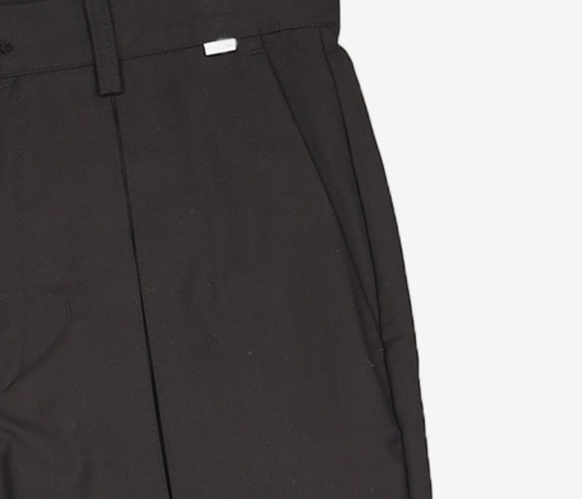 노매뉴얼(NOMANUAL) OPEN TUCK PANTS - BLACK M