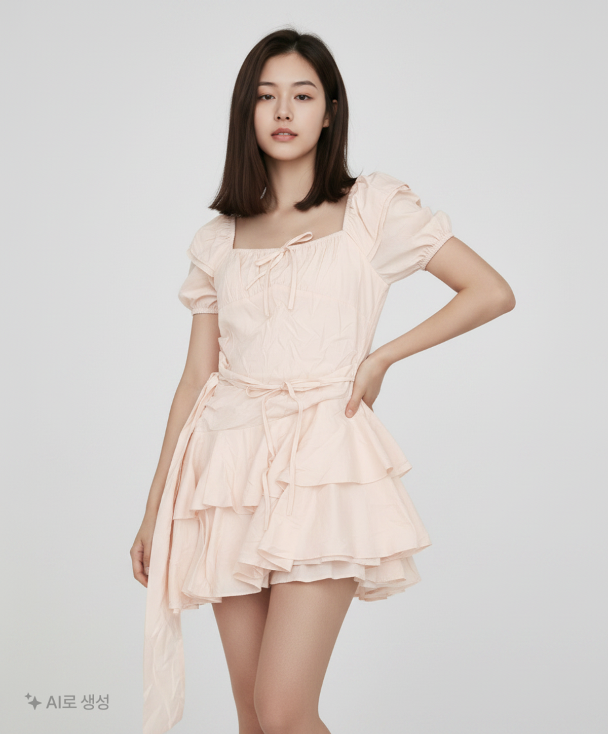 쿨키튼(KOOLKITTEN) Ruffle Tail Angel Dress FREE