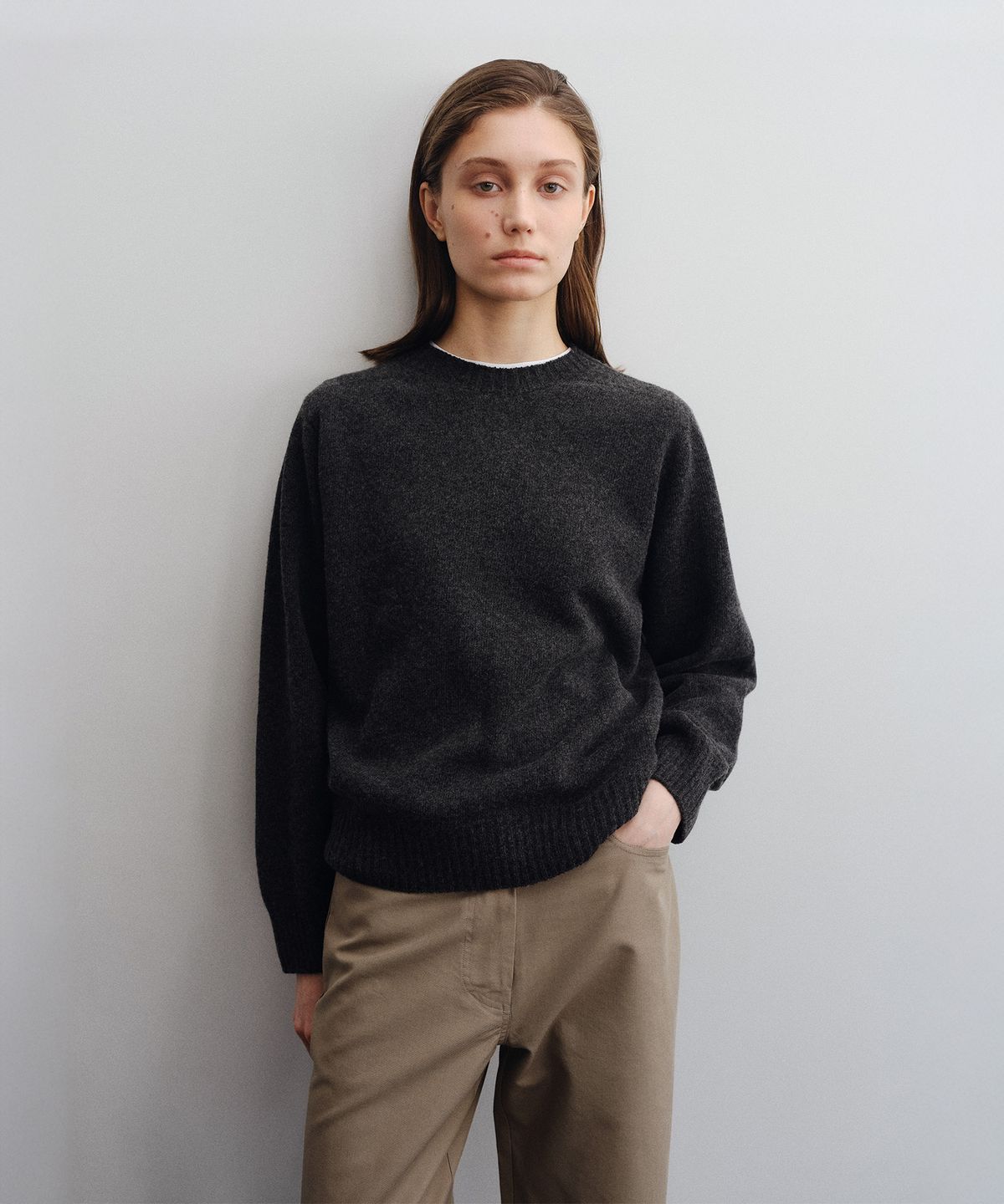 로트(LOTE) Wholegarment Fine Wool Knit_4 Color