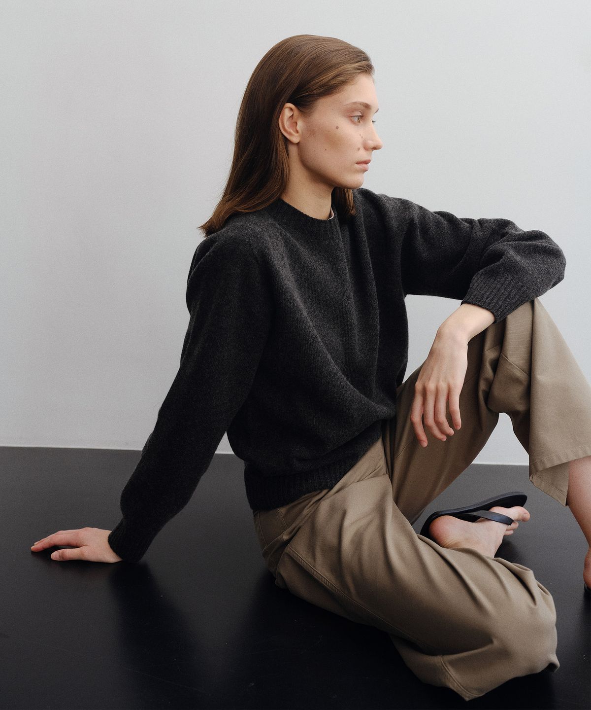 로트(LOTE) Wholegarment Fine Wool Knit_4 Color