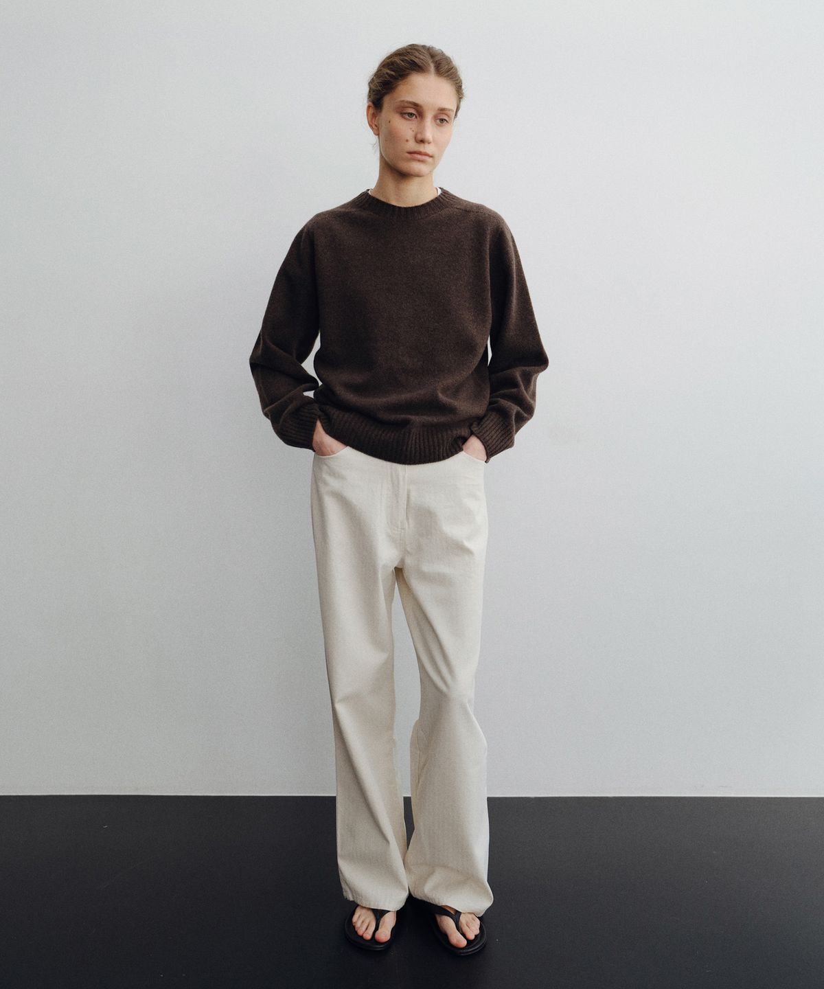 로트(LOTE) Wholegarment Fine Wool Knit_4 Color