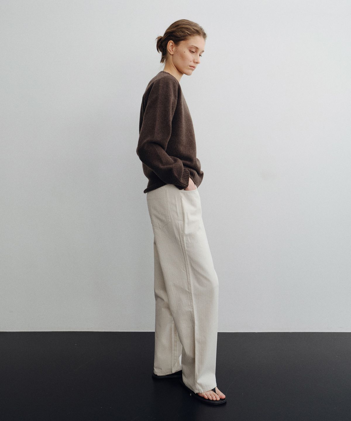 로트(LOTE) Wholegarment Fine Wool Knit_4 Color