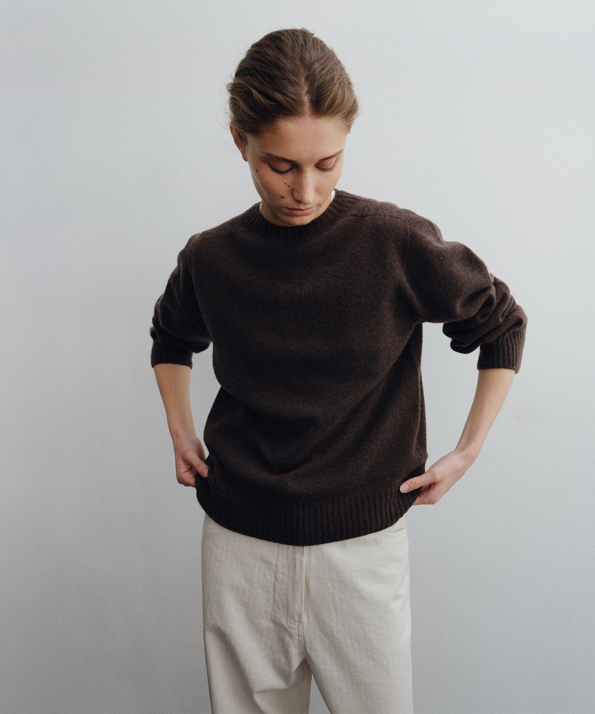 로트(LOTE) Wholegarment Fine Wool Knit_4 Color