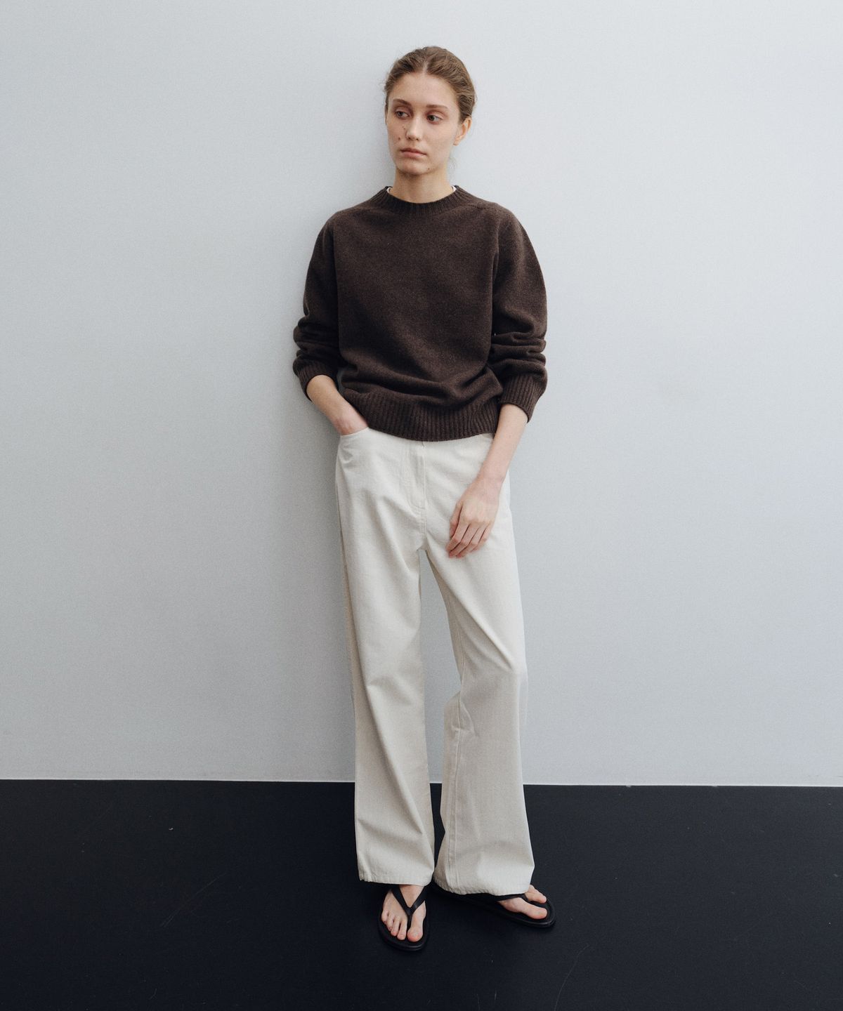 로트(LOTE) Wholegarment Fine Wool Knit_4 Color