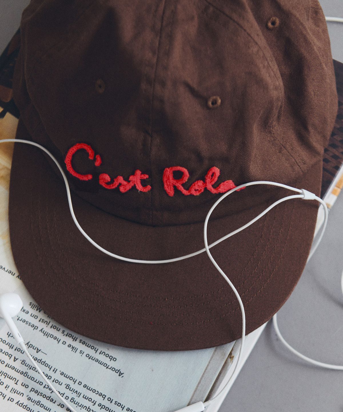 로라로라(ROLAROLA) CEST ROLA BALL CAP BROWN