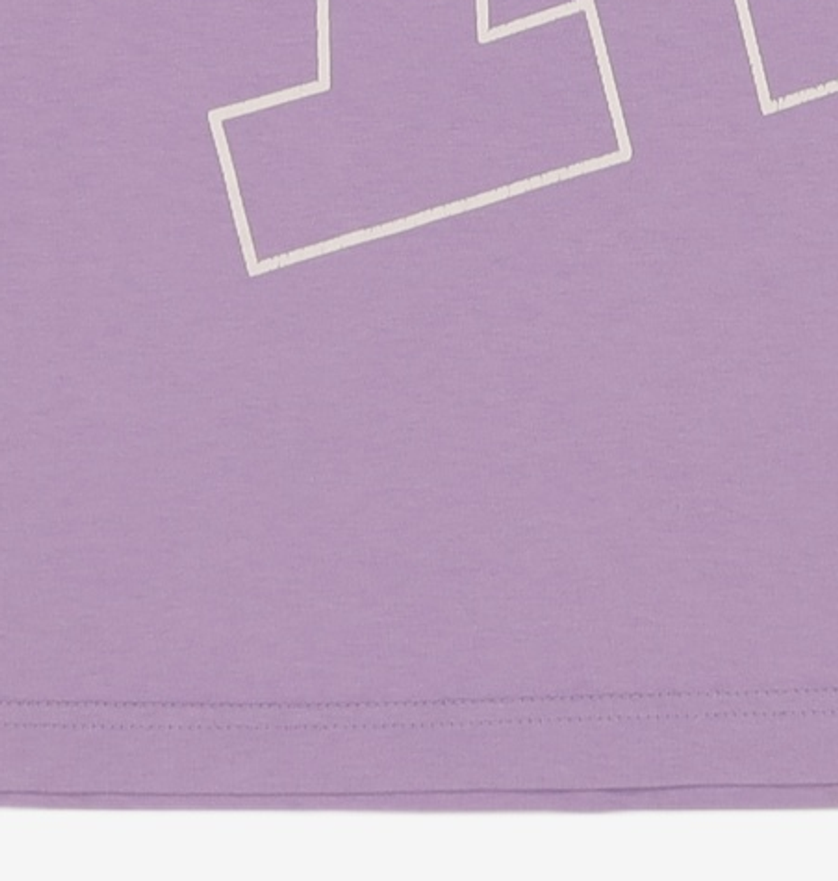 엠엘비(MLB) 메가로고 오버핏 반팔 티셔츠 LA (VIOLET) XS
