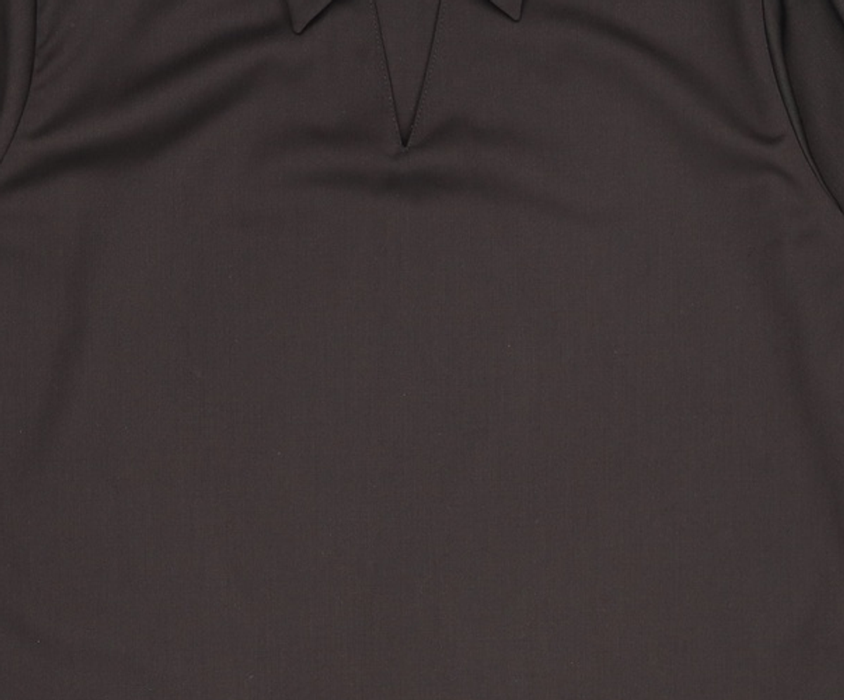 와드로브(WARDROBE) SLEEVE DRAPE BLOUSE_BLACK FREE