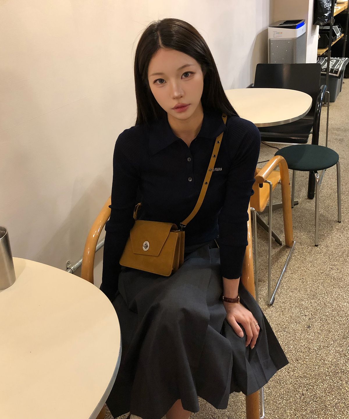 키시닝(KISYNING) Suede Travel Big-Bag (Camel)