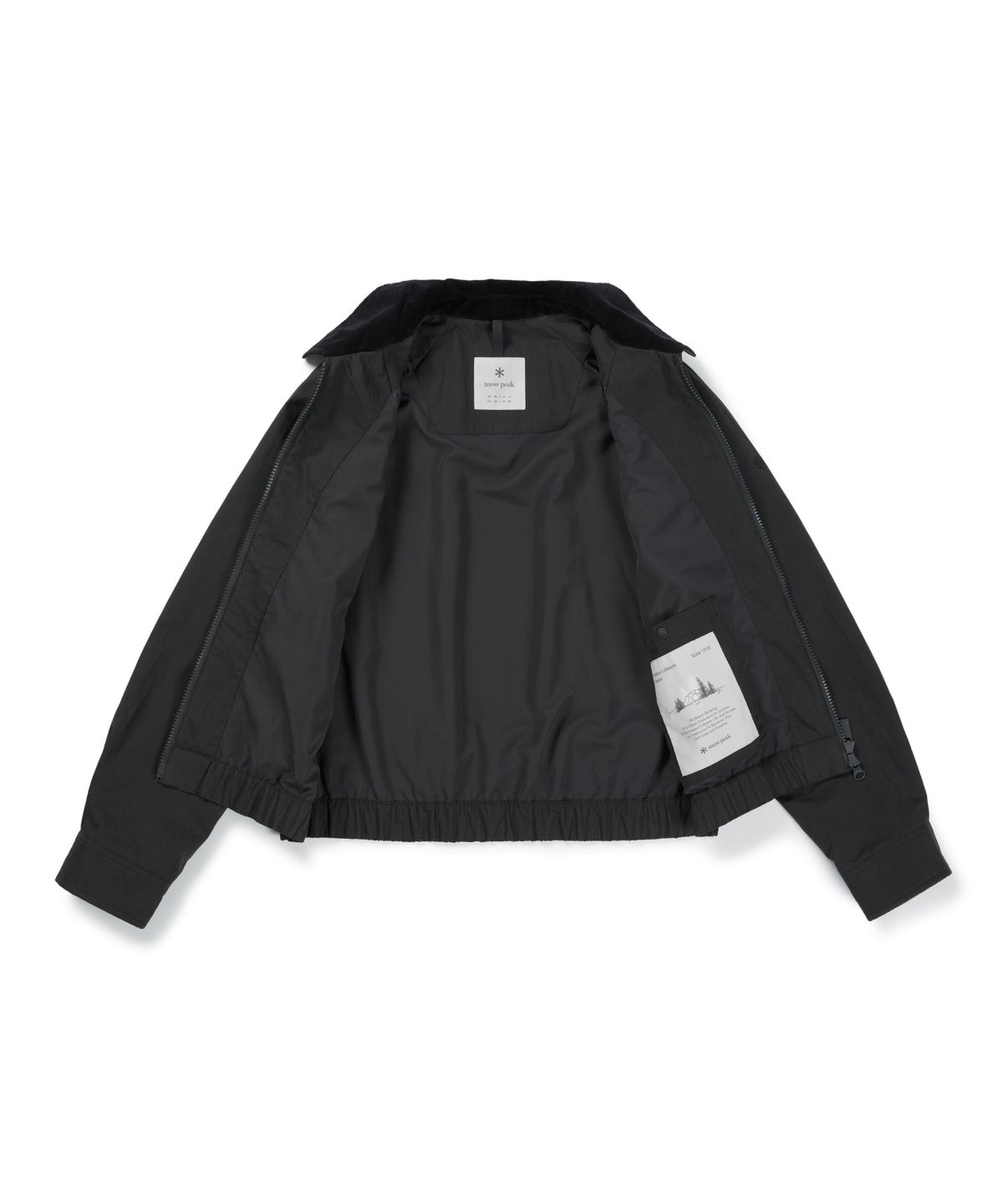 스노우피크 어패럴(SNOWPEAK APPAREL) 클랜드 여성 카라넥 자켓 (S26FWDJK93) Charcoal