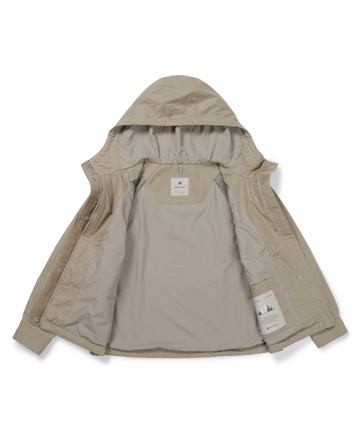 스노우피크 어패럴(SNOWPEAK APPAREL) 클랜드 여성 자켓 (S26FWDJK91) Beige