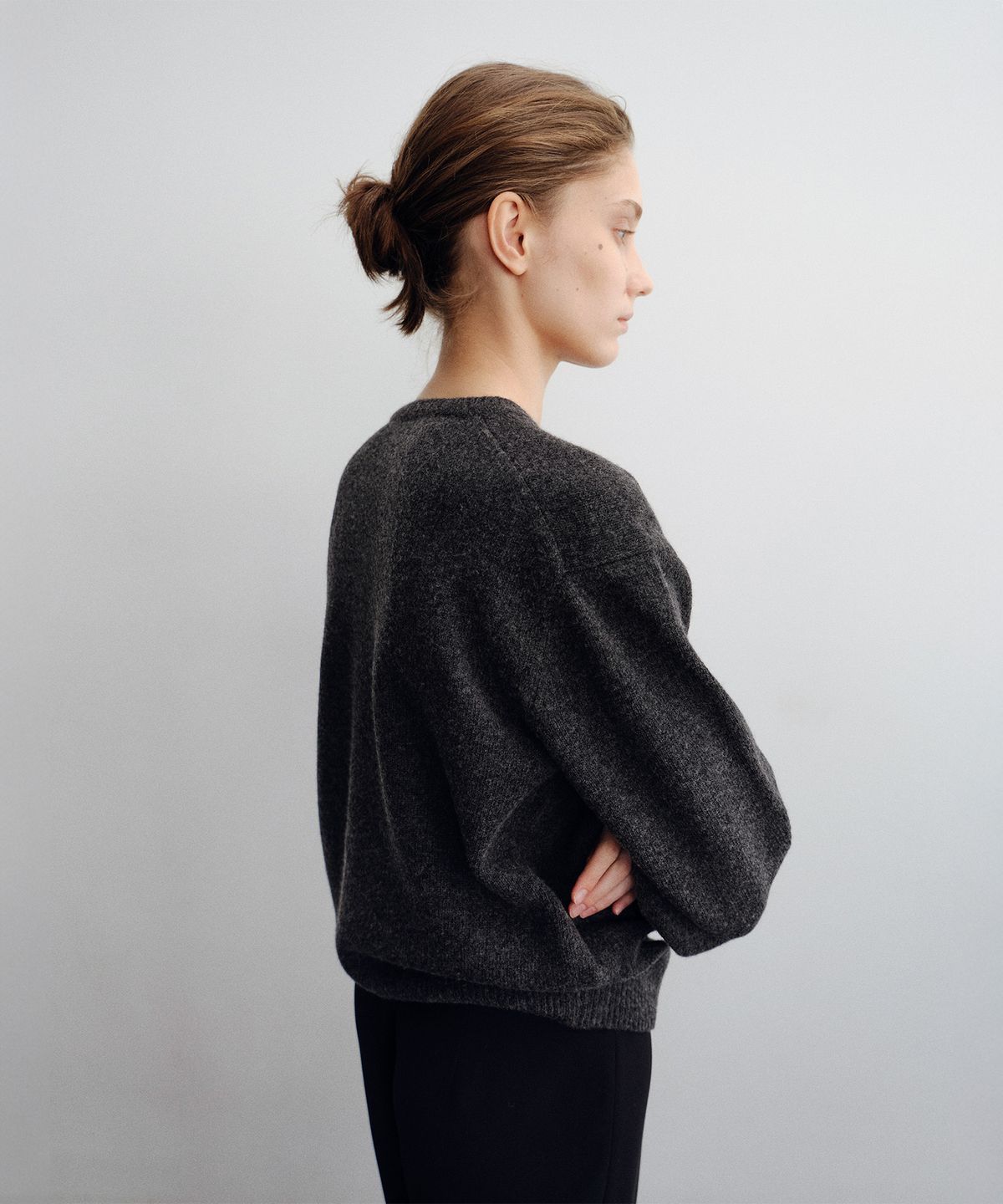 로트(LOTE) Relaxed V-Neck Knit_4 Color