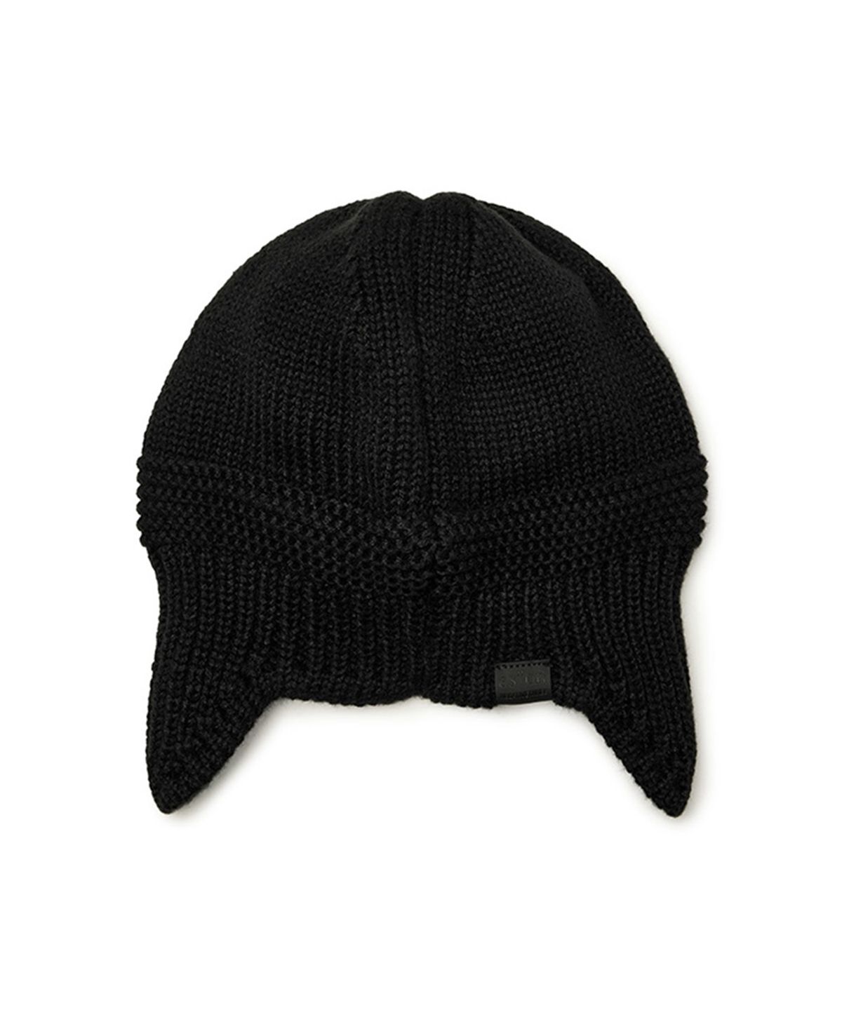 애즈온(ASON) [ASON X NEGATIVETHREE] ENGINEERED EARFLAP BEANIE / BLACK
