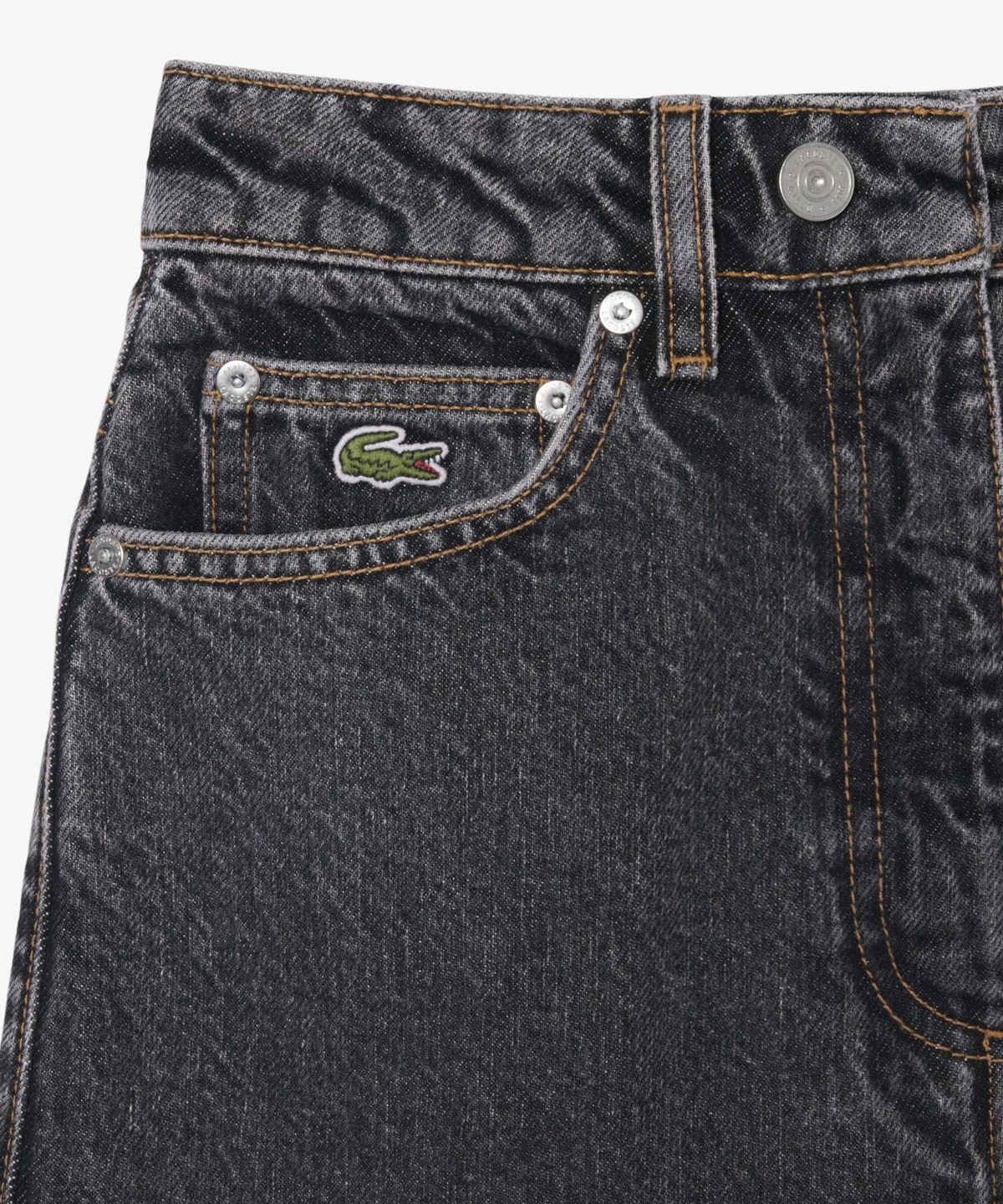 라코스테(LACOSTE) 여성 데님 와이드 팬츠 HF5422-56N 0L5
