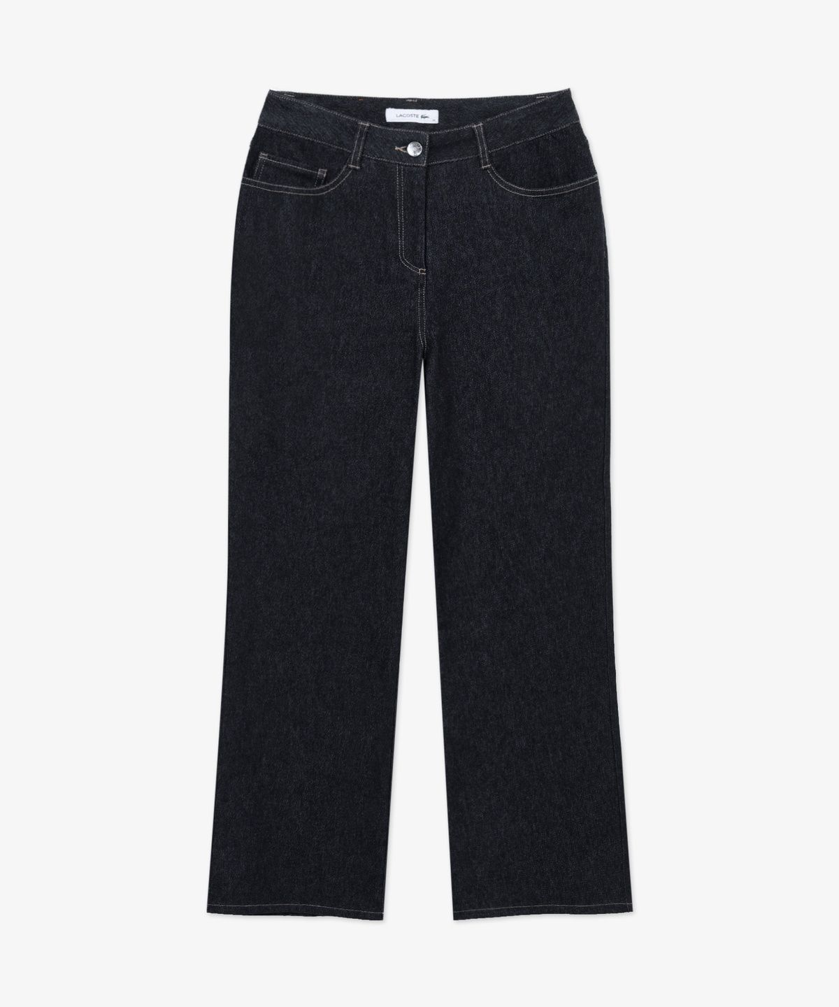 라코스테(LACOSTE) 여성 세미와이드 데님라이크 팬츠 HF609E-56N HDE