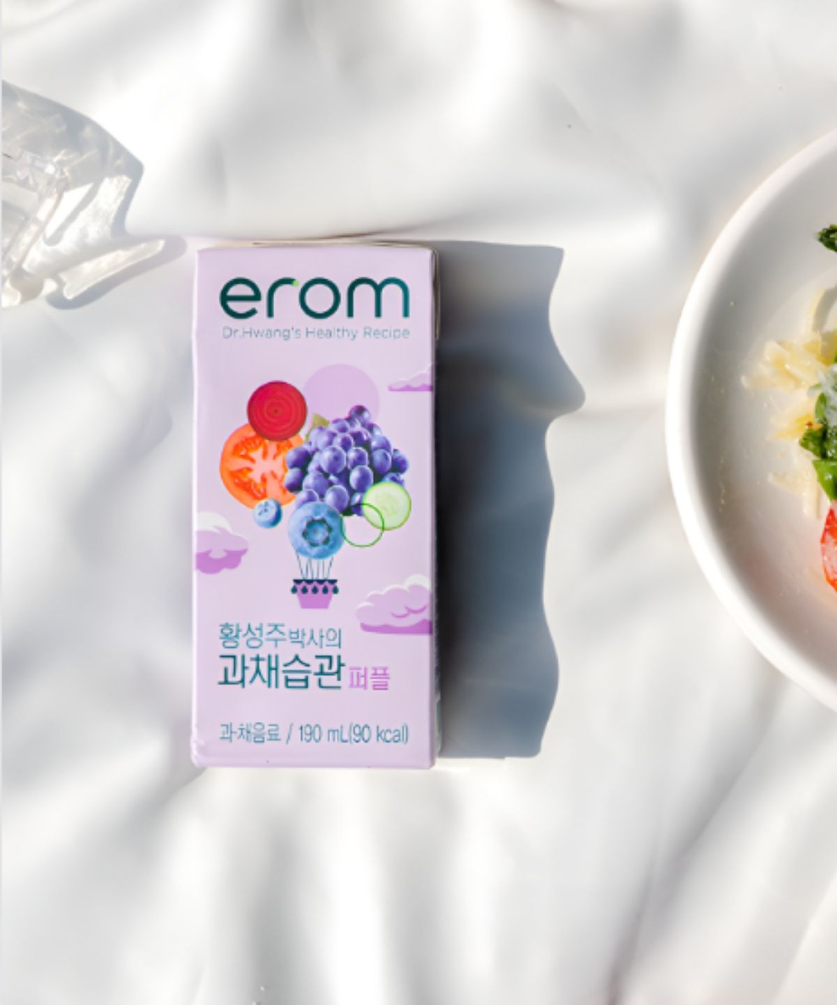 이롬(EROM) 이롬 황성주 박사의 과채습관 190ml 4종 택2(퍼플/그린/옐로우/트로피컬), 총 32팩