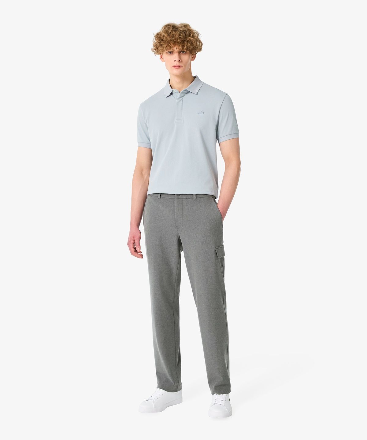 라코스테(LACOSTE) 남성 간절기 울 카고 팬츠 HH828E-56N CCA