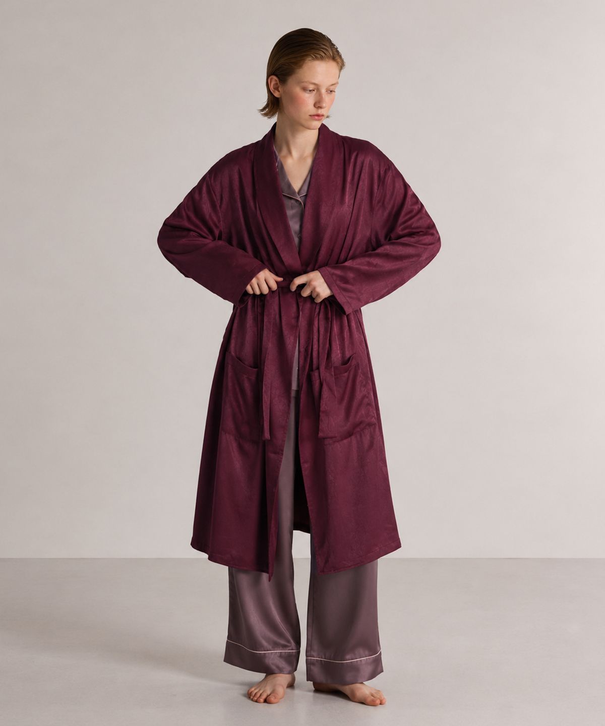 아템포(ATEMPO) CLASSIC LONG ROBE / ROSE WINE