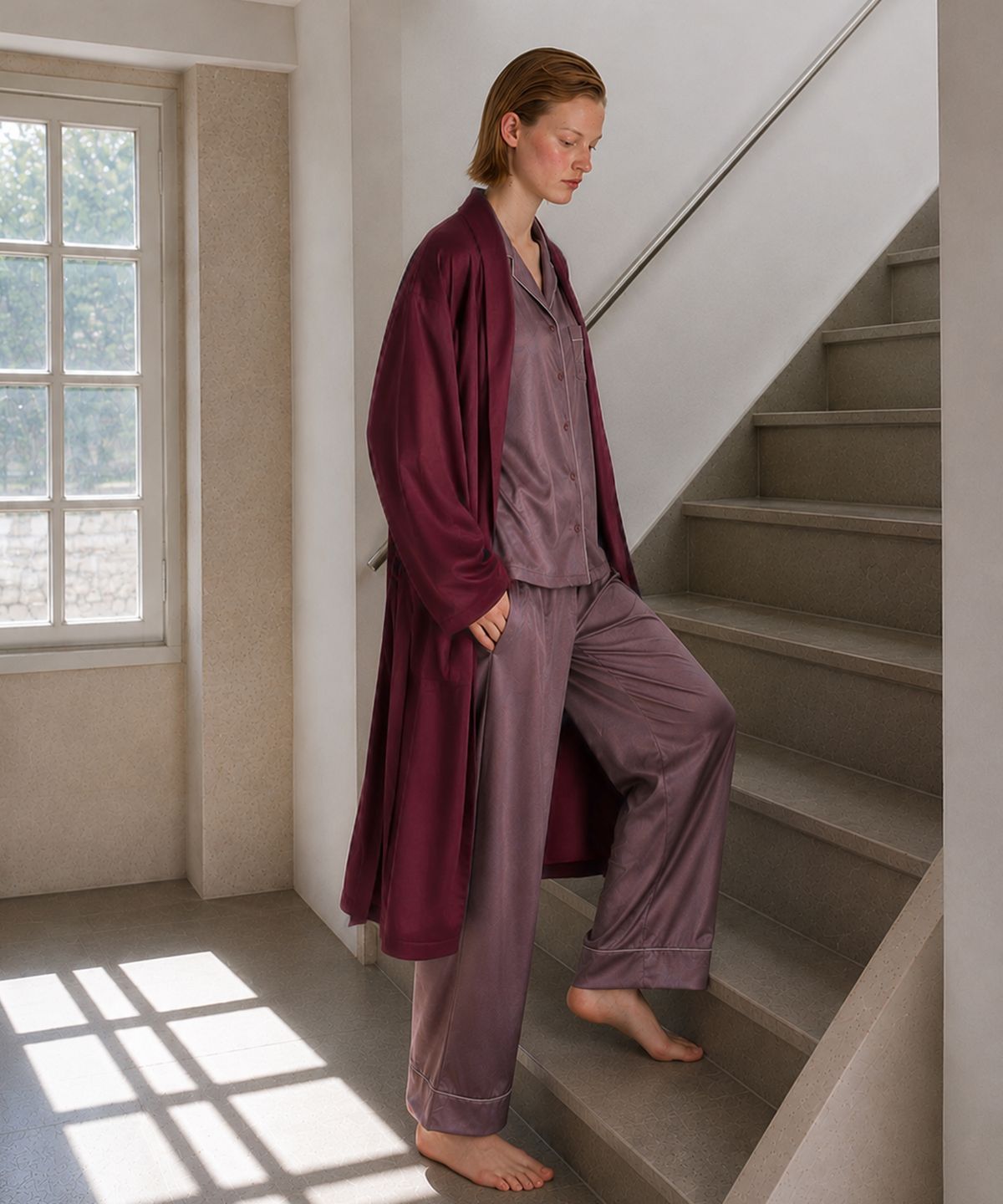 아템포(ATEMPO) CLASSIC LONG ROBE / ROSE WINE