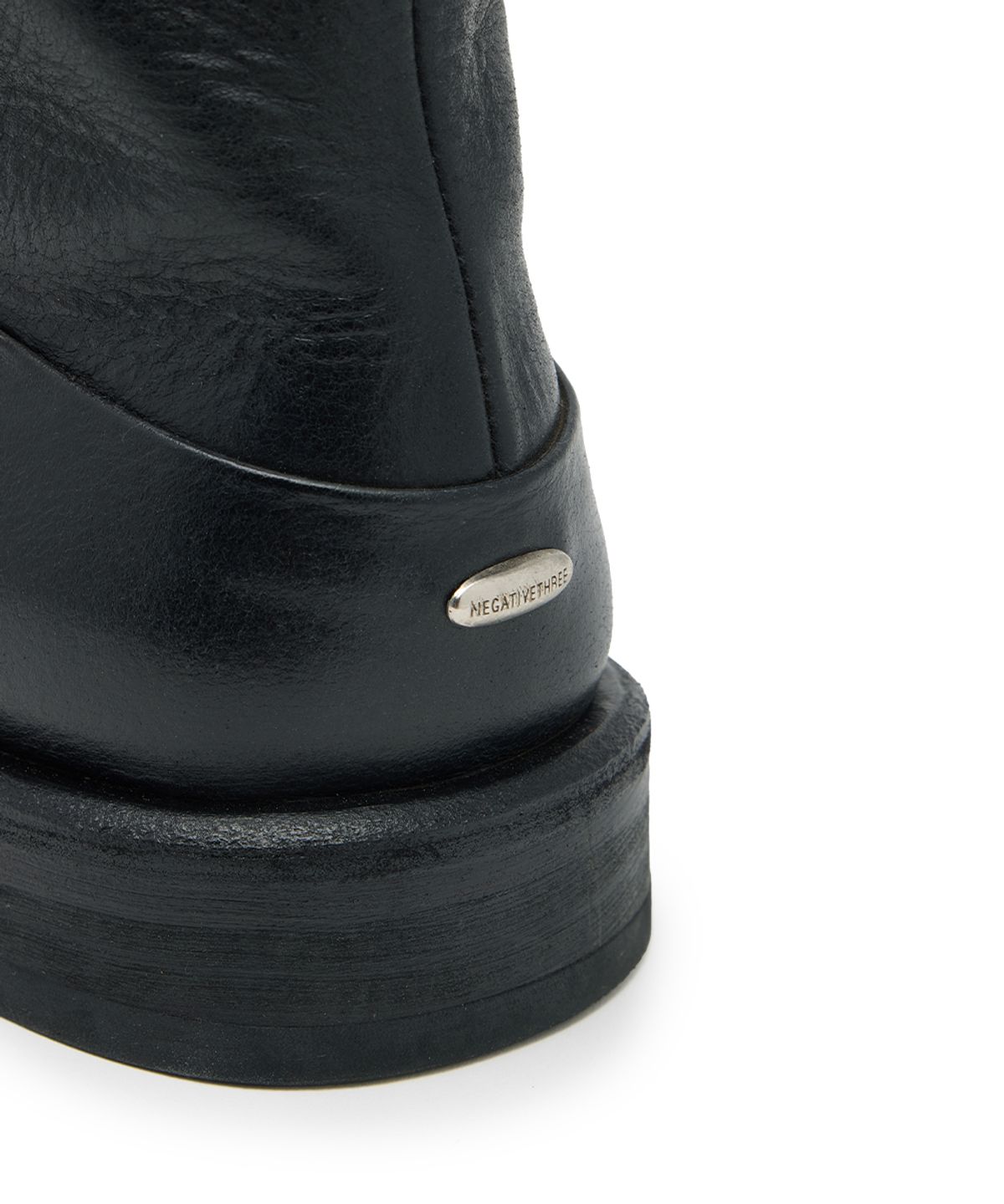 애즈온(ASON) [ASON X NEGATIVETHREE] ENGINEERED BOOTS / VINTAGE BLACK