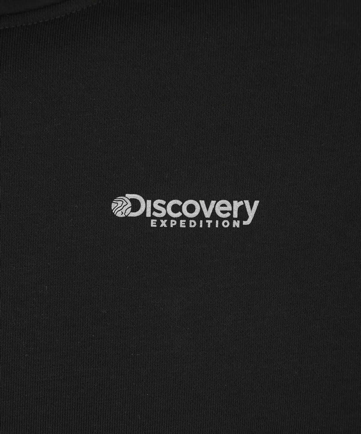 디스커버리 익스페디션(DISCOVERY EXPEDITION) 남성 하이브리드 후드티 (BLACK)