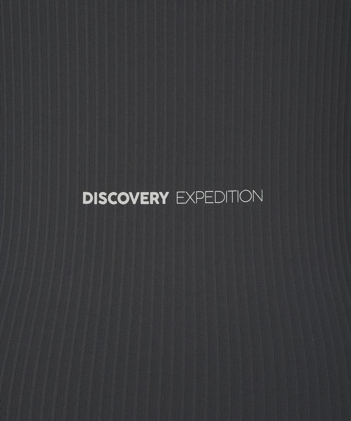디스커버리 익스페디션(DISCOVERY EXPEDITION) 여성 핑거홀 집업티 (D.GREY)