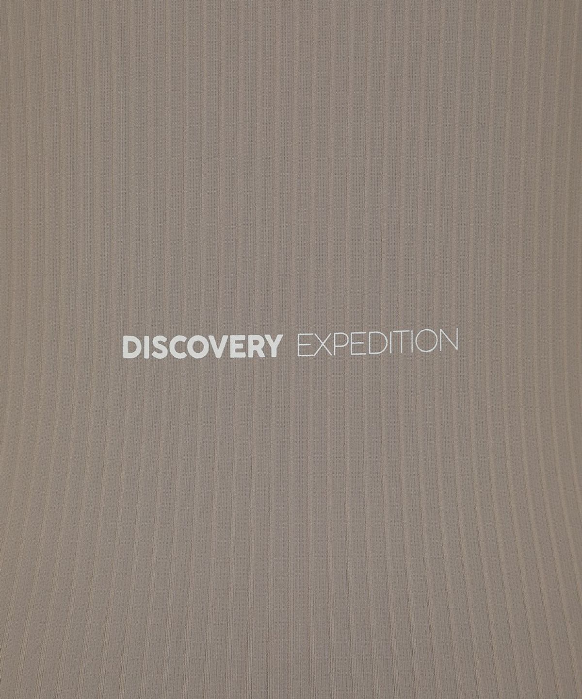 디스커버리 익스페디션(DISCOVERY EXPEDITION) 여성 핑거홀 집업티 (Brown)