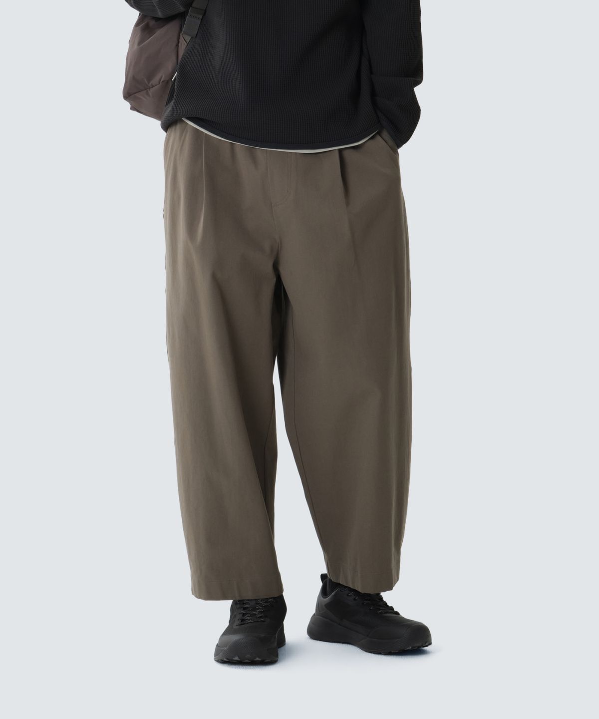스노우피크 어패럴(SNOWPEAK APPAREL) 클랜드 배럴 팬츠 (S26FUDPT92) Tan Gray