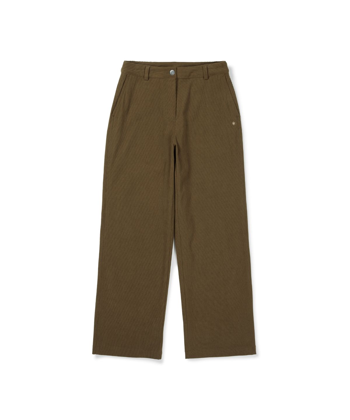 스노우피크 어패럴(SNOWPEAK APPAREL) 코듀로이 여성 팬츠 (S26FWFPT71) Yellow Khaki