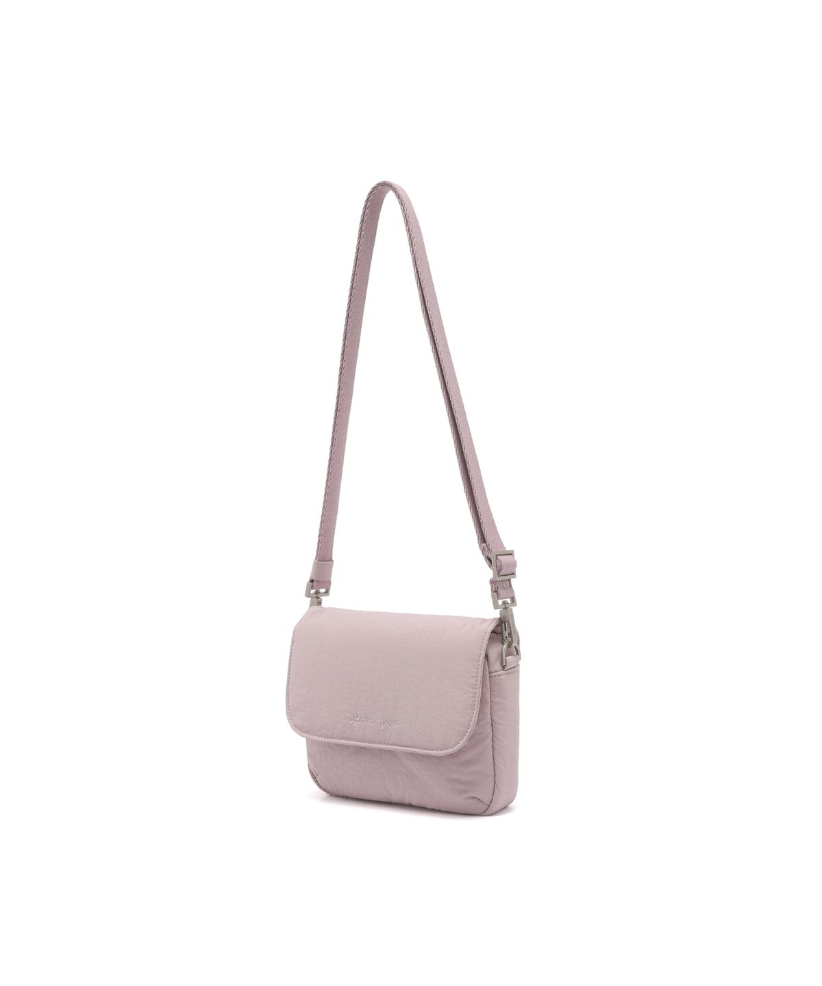 스노우피크 어패럴(SNOWPEAK APPAREL) 랜드 프리마로프트 벨트 크로스백 1L (S26WWGCB50) Light Pink
