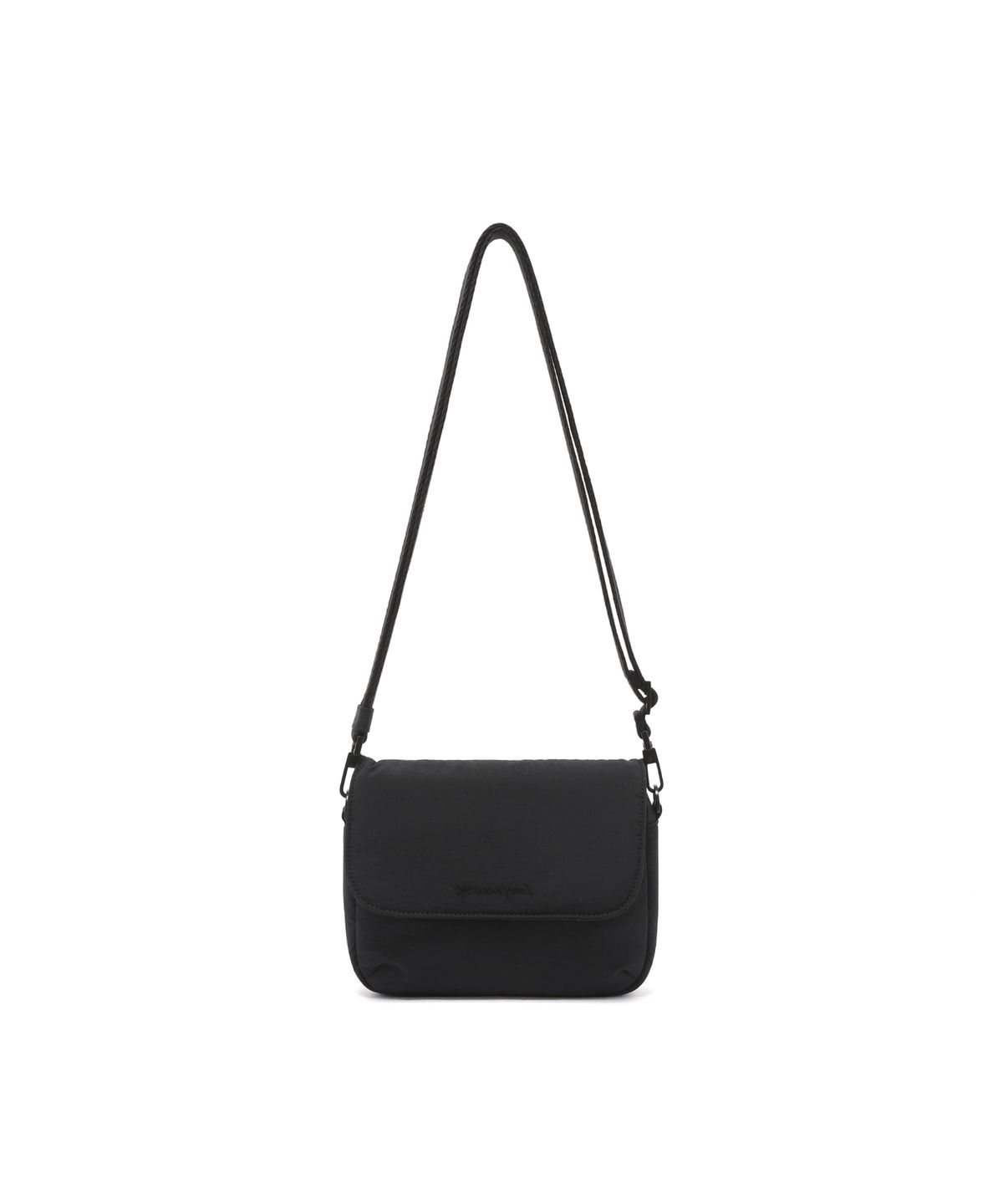 스노우피크 어패럴(SNOWPEAK APPAREL) 랜드 프리마로프트 벨트 크로스백 1L (S26WWGCB50) Dark Charcoal