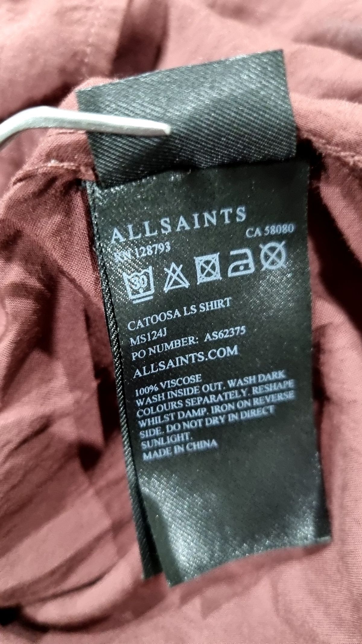 올세인츠(ALLSAINTS) 캐주얼 셔츠 L