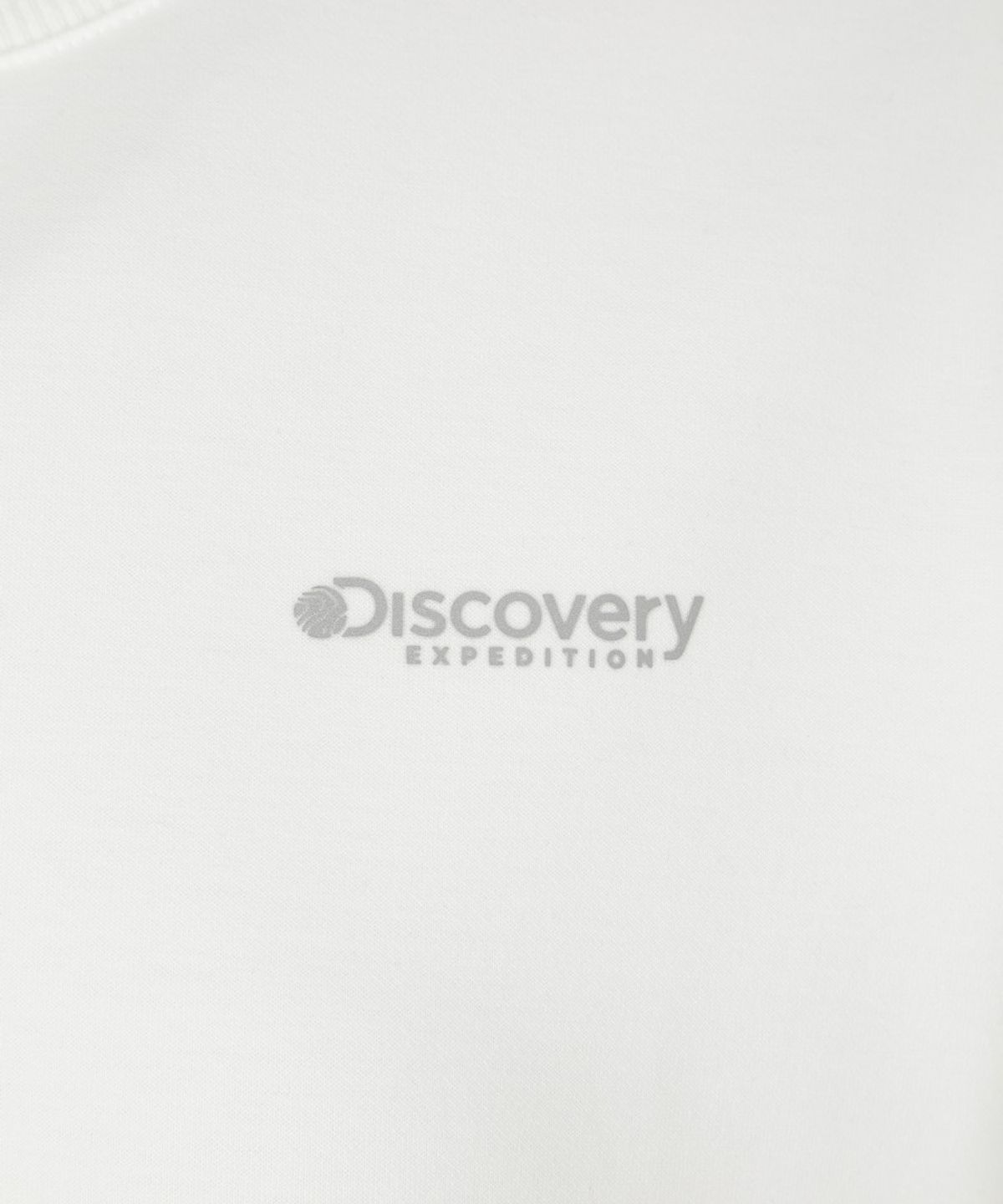 디스커버리 익스페디션(DISCOVERY EXPEDITION) 여성 세미크롭 맨투맨 (CREAM)