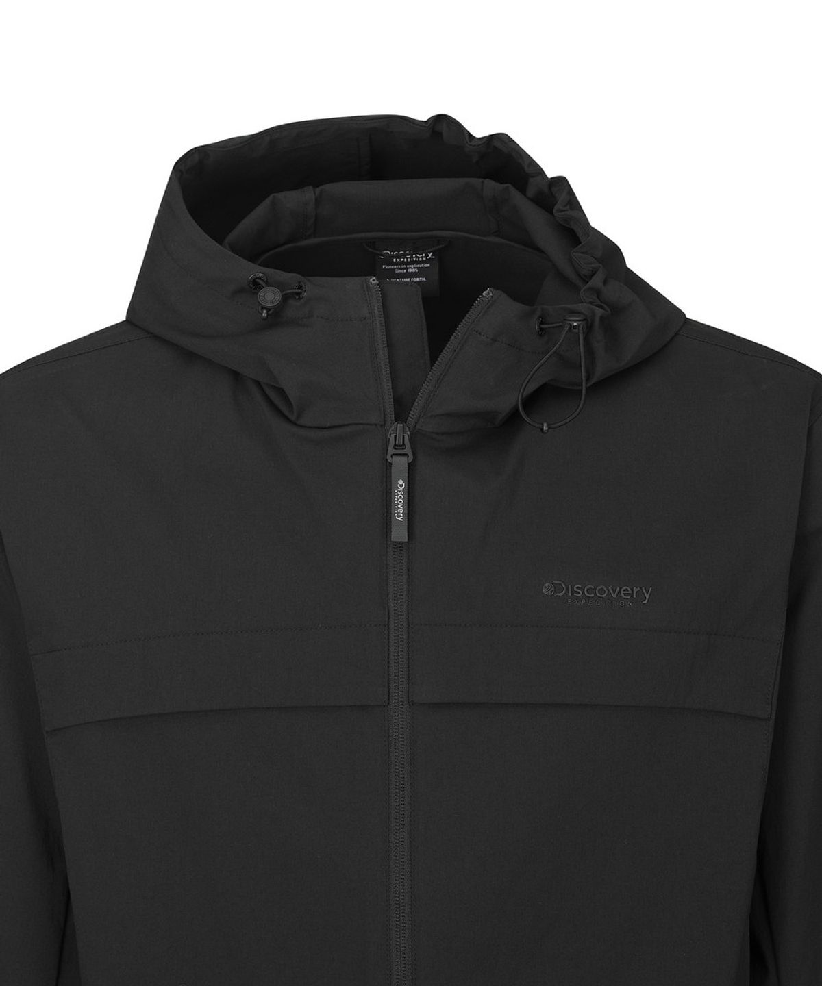 디스커버리 익스페디션(DISCOVERY EXPEDITION) 남성 내추럴 우븐 자켓 (SET-UP) (BLACK)