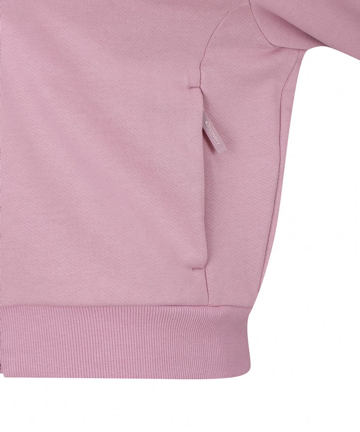 디스커버리 익스페디션(DISCOVERY EXPEDITION) 여성 조직 니트 하이넥 집업 (DARK PINK)