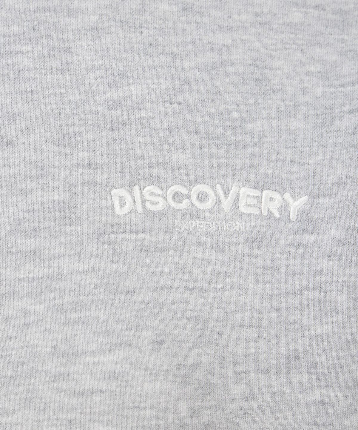 디스커버리 익스페디션(DISCOVERY EXPEDITION) 여성 에어로웜 기모 니트 쿼터 집업 맨투맨 (M/GREY)