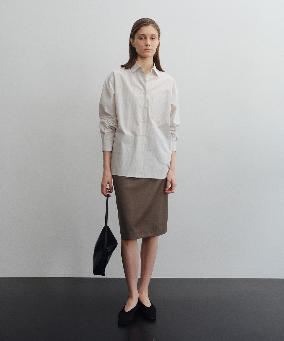 로트(LOTE) Exclusive Organic Cotton Stripe Shirt
