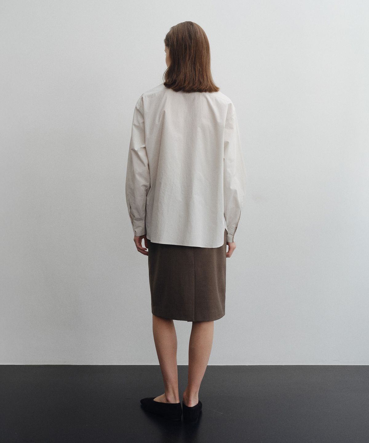 로트(LOTE) Exclusive Organic Cotton Stripe Shirt