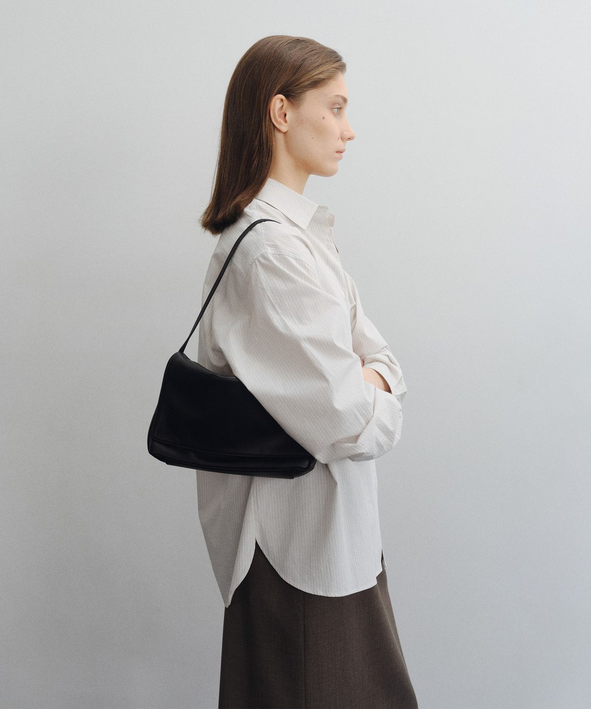 로트(LOTE) Exclusive Organic Cotton Stripe Shirt