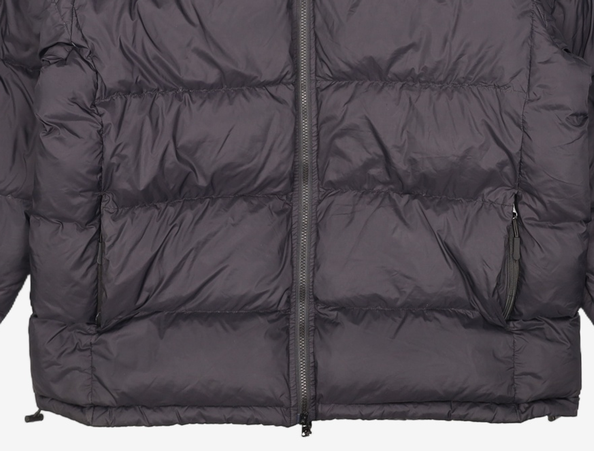 노매뉴얼(NOMANUAL) DIVISION HOODED DUCK DOWN - BLACK 105