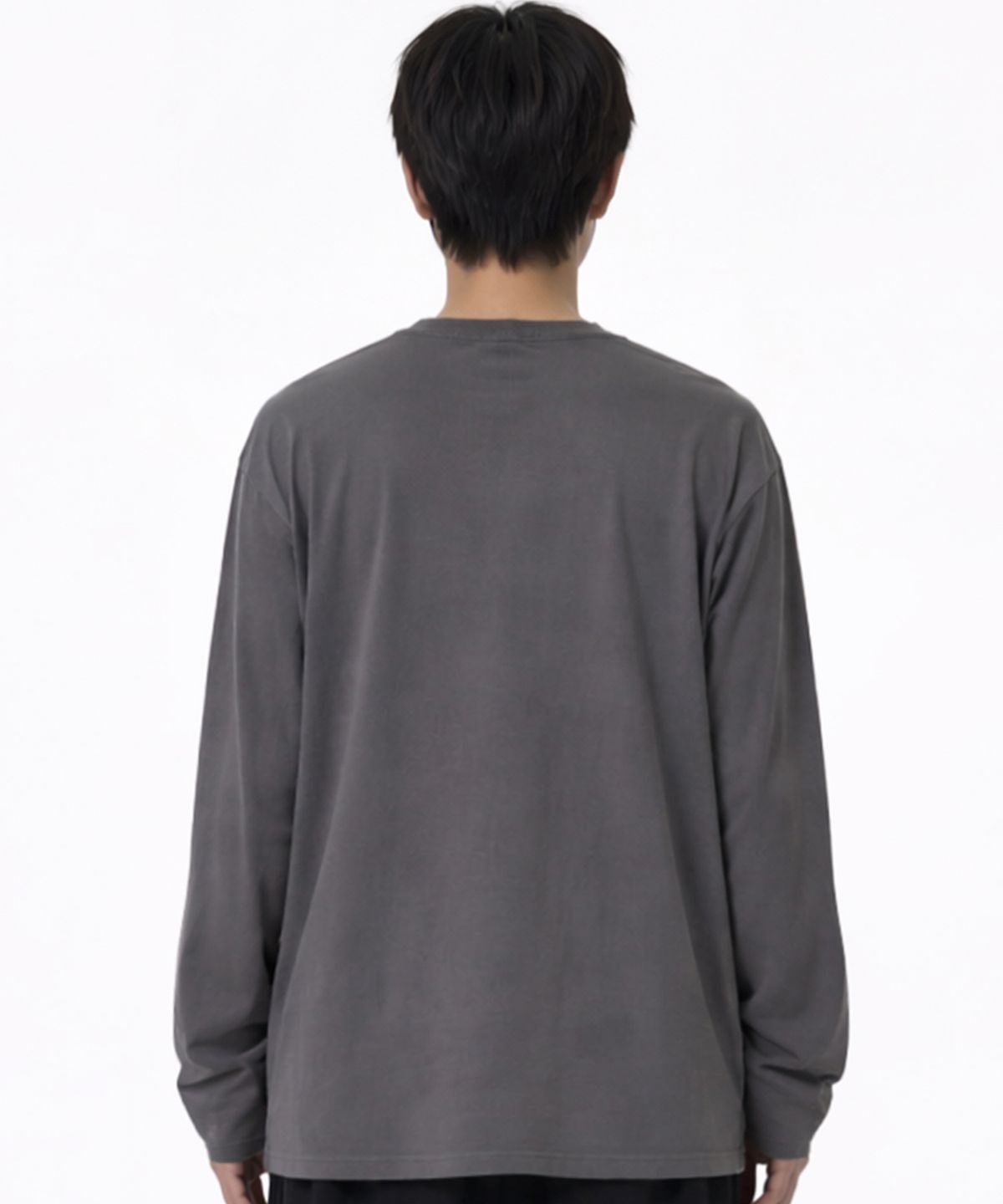그레이버(GRAVER) [UNISEX]SIM CROSS 헨리넥 롱슬리브 티셔츠_3color