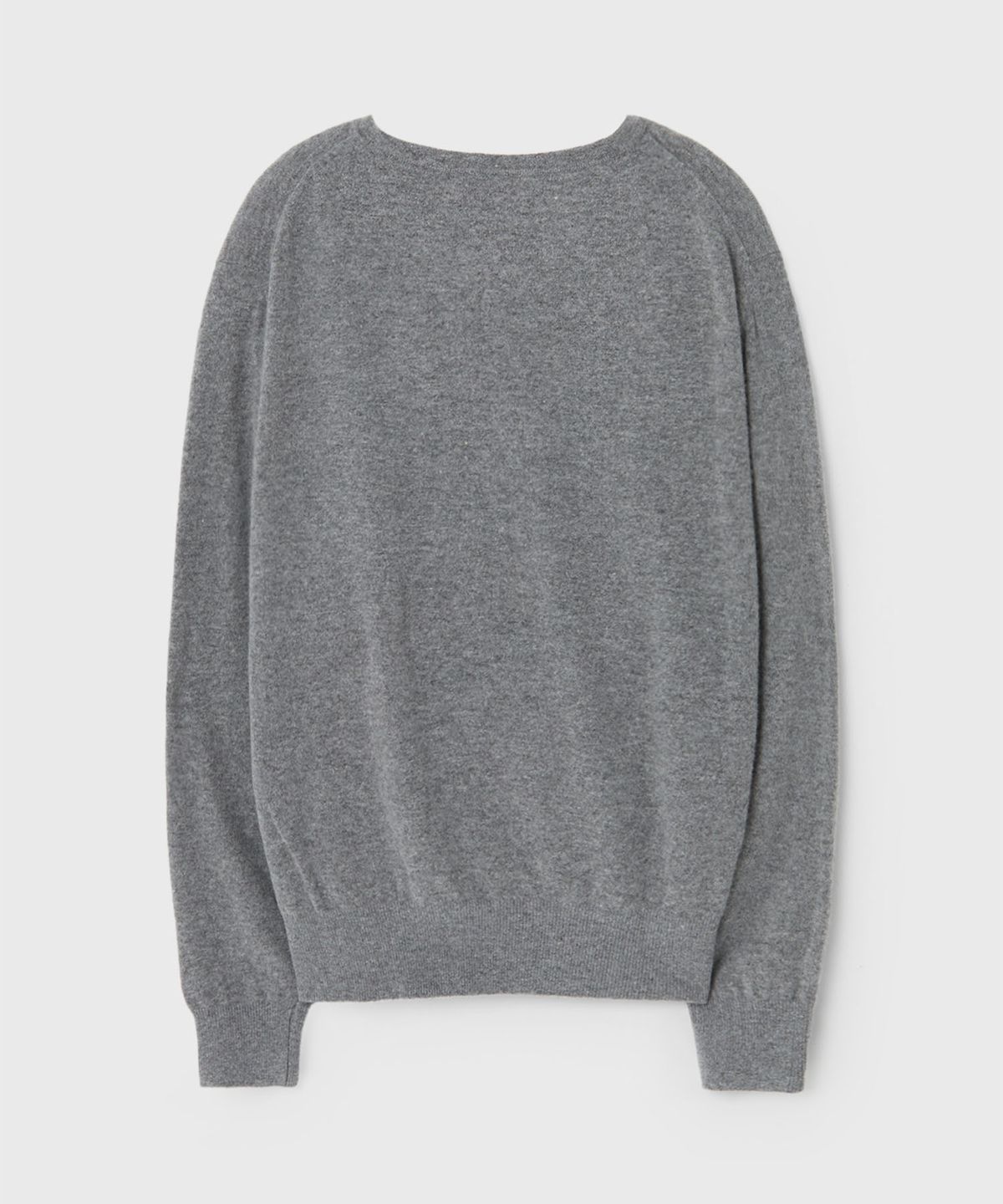 벌스데이수트(BIRTHDAYSUIT) SOFT CASHMERE ROUND KNIT (GREY)