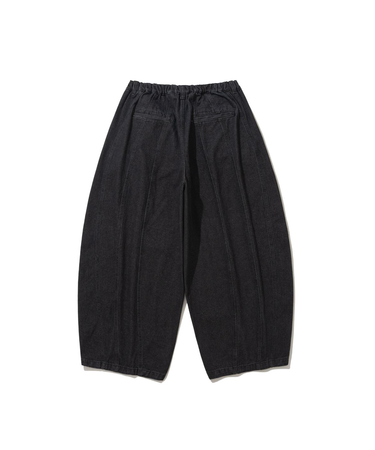앵글런(ANGLAN) Balloon Iconic Denim Pants - Washed Black