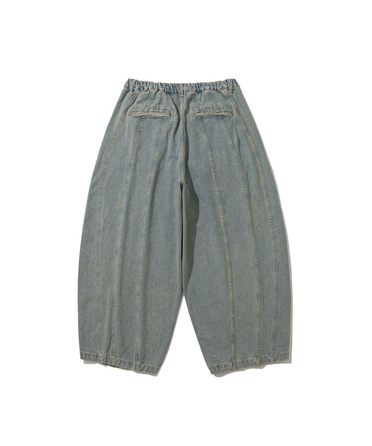 앵글런(ANGLAN) Balloon Iconic Denim Pants - Washed Blue