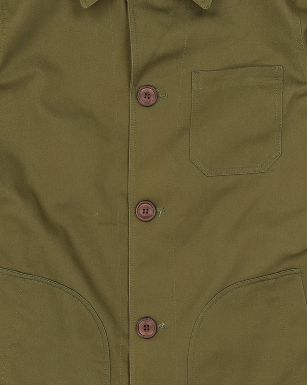 페이퍼리즘(PAPERISM) COTTON SINGE COAT [KHAKI] M