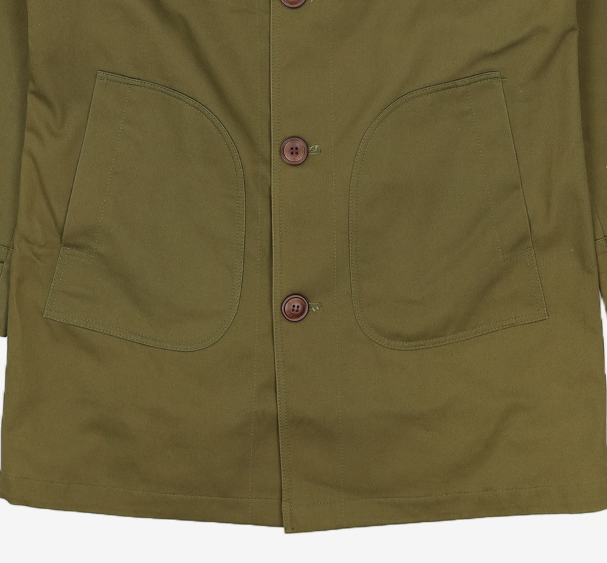 페이퍼리즘(PAPERISM) COTTON SINGE COAT [KHAKI] M