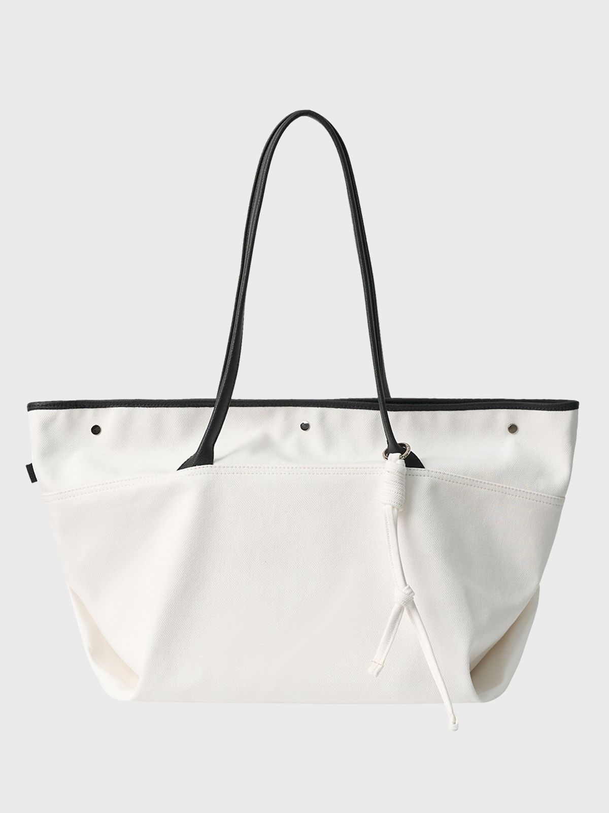 던팩토리(DAWN FACTORY) NOA BAG LARGE TWILL WHITE 노아백 라지 트윌 화이트