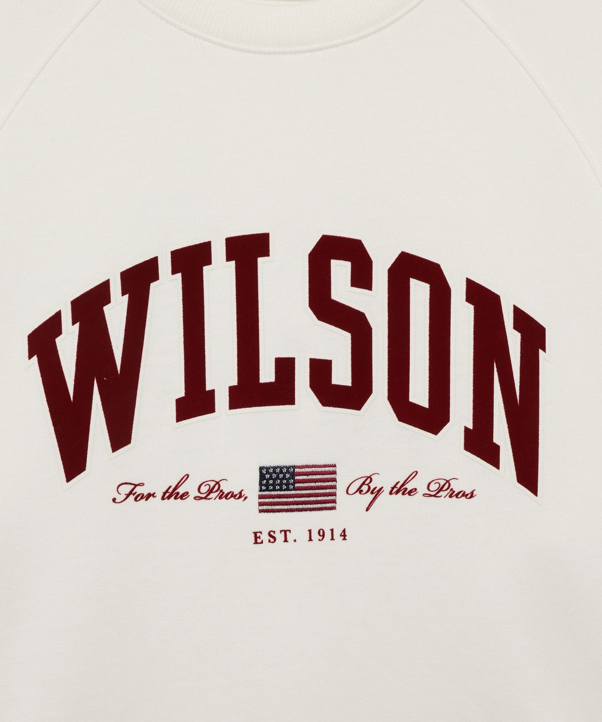 윌슨(WILSON) 클럽하우스 세미크롭 스웻셔츠 W (3color)