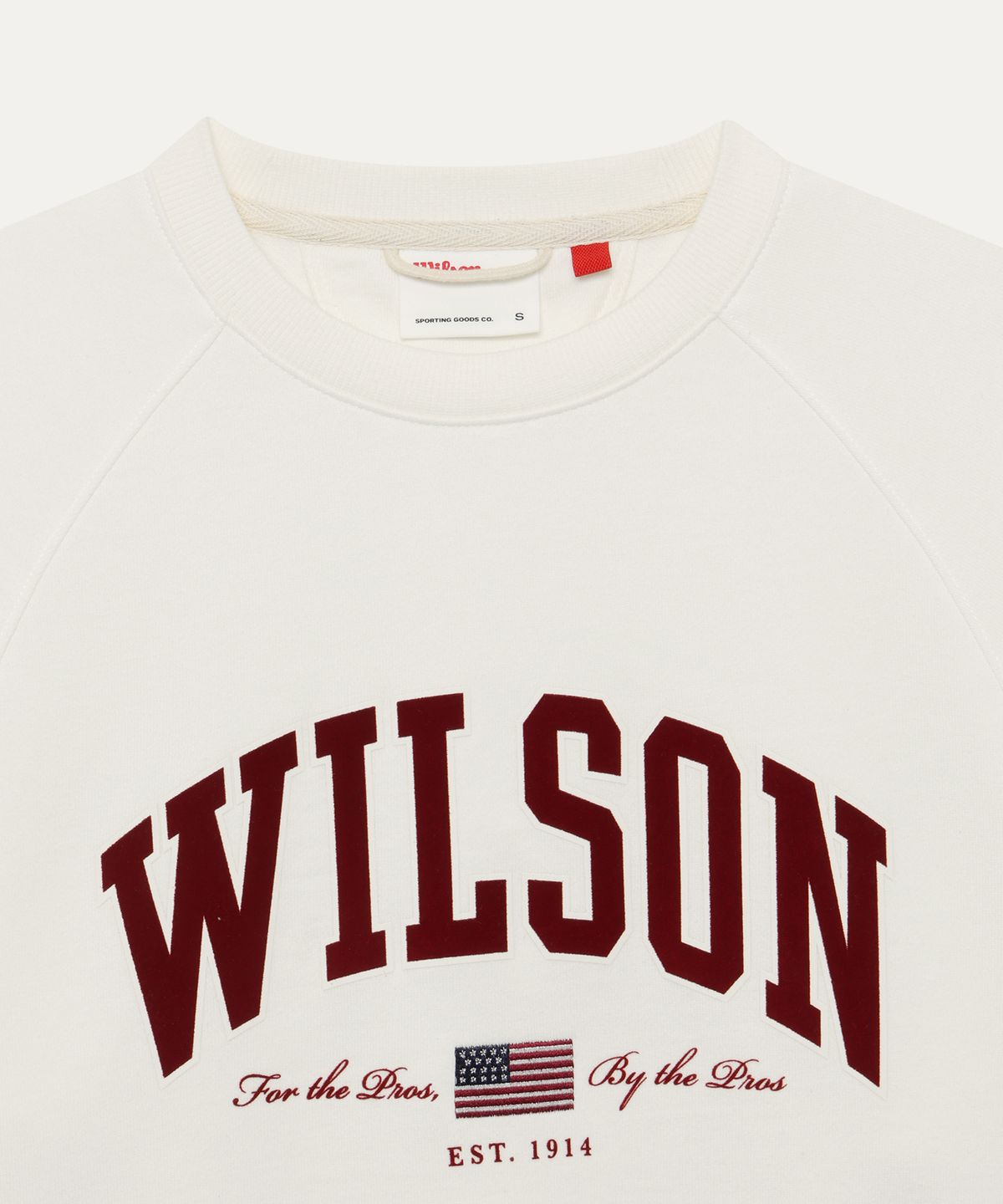 윌슨(WILSON) 클럽하우스 세미크롭 스웻셔츠 W (3color)